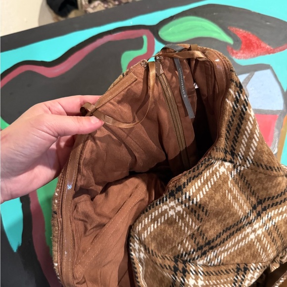 NWT Anthropologie Plaid Mini Dress - Picture 4 of 6